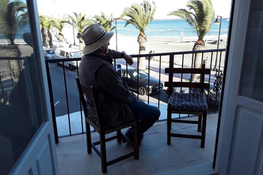 Piso En Primera Linea Con Wifi Y Vistas Al Mar Lo Pagán Dış mekan fotoğraf
