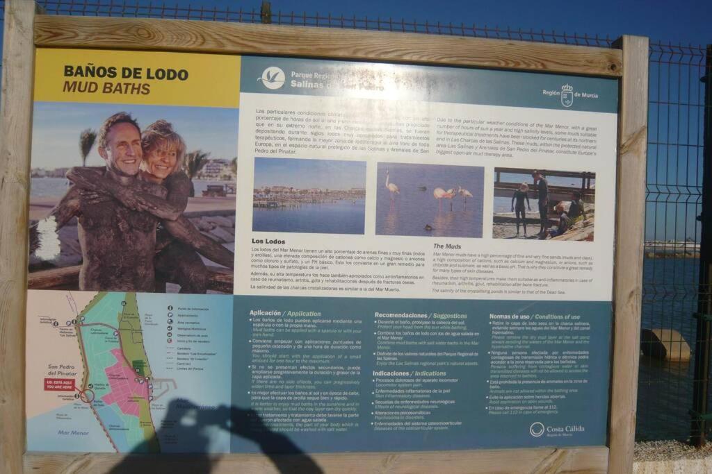 Piso En Primera Linea Con Wifi Y Vistas Al Mar Lo Pagán Dış mekan fotoğraf